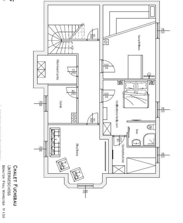 フィーホーフェン Chalet Fuchsbauヴィラ エクステリア 写真